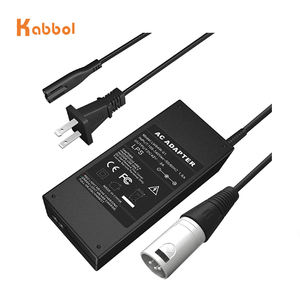<span class=keywords><strong>Chargeur</strong></span> de batterie au lithium Kabbol en promotion, 42V 2A/54.6V 2A/58.8V 3A, avec prise EU/US/UK pour scooter <span class=keywords><strong>électrique</strong></span>, <span class=keywords><strong>vélo</strong></span>, hoverboard - Product Image 1