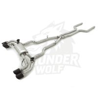 Tuyaux d'échappement en acier inoxydable 304 de haute qualité adaptés à la BMW F90 M5 S63 4.4T, échappement Catback avec commande à distance