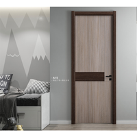 Porte d'entrée moderne en bois massif, coupe-vent, à battants, surface finie, pour appartements, marque HYLIGHT, avec réduction exceptionnelle