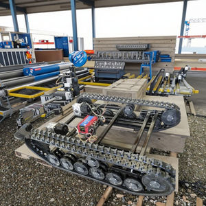 יצרן מותאם אישית מטען 50 ק "ג 100 ק" ג 200 ק "ג 300 ק" ג 1000 רובוט בסיס גומי מסלול השלדה חשמלי - Product Image 5