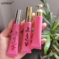 Hydratant Hydratant Teinté Fruits Brillant À Lèvres Beurre Baume Squeeze Tube Marque Privée Vegan Clair Rose Changement De Couleur Lèvres Repulpant Huile