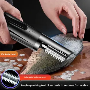 Máquina Quitaescamas de Pescado Automática, Inalámbrica, Ecológica, Hecha a Mano, Impermeable, Herramienta Comercial, Marca YX, Modelo YX-77777, Novedosa - Product Image 5