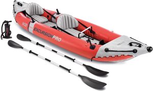 <span class=keywords><strong>INTEX</strong></span> 68303 68309 Série Professionnelle Excursion Pro <span class=keywords><strong>K1</strong></span>/K2 <span class=keywords><strong>Kayak</strong></span> de Pêche Gonflable Léger en PVC pour Sports Nautiques - Product Image 4