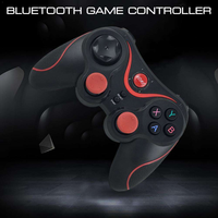 Manette de jeu T7, joystick sans fil intelligent, manette de jeu pour système Android/IOS/Win 7/8/10, connexion PS3