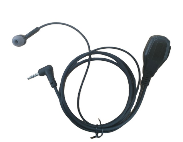 E23V5-L Factory Wholesale Air Tube Earbuds with Microphone 3.5mm Interface for Vertex Linton Yaesu Bidirectional Radio Equipment