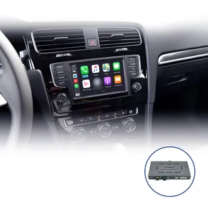 Aftermarket Âm Thanh Xe Hơi Bộ Chuyển Đổi Ô Tô Không Dây Carplay Nâng Cấp Đối Với Volkswagen Golf/TIGUAN/Teramont/Phideon