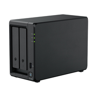 Server Penyimpanan NAS 2 Bay DS725+ Cloud Pribadi Penyimpanan Terhubung Jaringan 2.5GbE Penyimpanan Cadangan Data