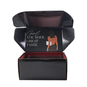 Boîte <span class=keywords><strong>en</strong></span> papier recyclé avec logo brillant personnalisé, boîte d'expédition <span class=keywords><strong>en</strong></span> carton ondulé écologique pour les entreprises de cosmétiques <span class=keywords><strong>en</strong></span> <span class=keywords><strong>ligne</strong></span> - Product Image 5