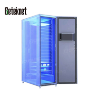 Armoire de serveur réseau modulaire GETEKnet OEM 42U Micro Mini Smart avec climatisation pour équipement de centre de données