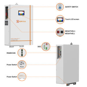 بطارية ليثيوم بوليمر 5 كيلوواط 15 كيلوواط 10 كيلوواط ساعة ساكو داي فيليسيتي جروات بطارية ليثيوم 5 كيلوواط بطاريات شمسية - Product Image 6