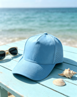 Gorra de camionero perforada con bordado personalizado, gorra de béisbol de malla de secado rápido, gorras deportivas ajustables para golf