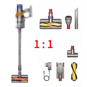 Aspirateur à main <span class=keywords><strong>sans</strong></span> <span class=keywords><strong>fil</strong></span> DYS V15s, recharge <span class=keywords><strong>sans</strong></span> <span class=keywords><strong>fil</strong></span>, aspiration puissante, filtre HEPA, technologie cyclonique, détection laser, pour animaux domestiques 1:1 - Product Image 6