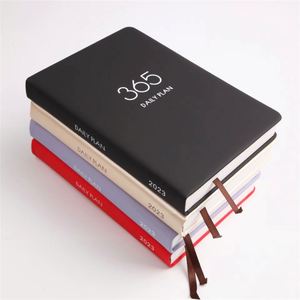 Custom Printing Soft Cover 2026 Daily Planner <b>Notepad</b> Agenda Leather Journal Hardcover Lined PU Notebook - Product Image 3