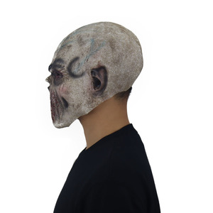 Máscara de látex aterradora Máscara de demonio <span class=keywords><strong>Diablo</strong></span> Payaso Casco de látex Cosplay Accesorios de disfraz de Halloween disfraz de grito sangriento Halloween realista - Product Image 4