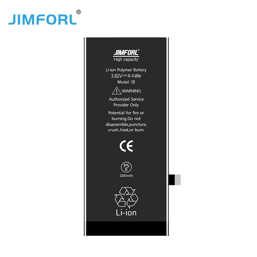 Совершенно новый сертификат UN38.3, OEM оригинальный TI IC аккумулятор, оптовый продавец для iphone 8 8p, Подлинная гарантия 12 месяцев