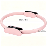 Anillo de Pilates con Logotipo Personalizado, Anillo de Pilates Superior Irrompible, Nuevo Anillo de Pilates para Yoga, Entrenamiento de Fuerza, Ejercicios de Estiramiento