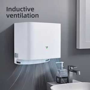 Séchoir à Mains Portable Automatique - Compact, Mural, Ventilation Puissante Pour Salle De Bain Ou Hôtel - 3