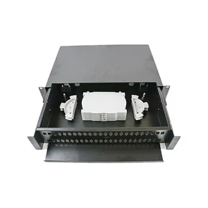 FTTH Hộp thiết bị đầu cuối Rack-Mount Máy tính để bàn chế độ SC/FC/LC/ST kết nối 2 12 24 48 96 cổng