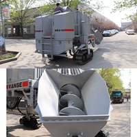VANSE WS3-14 Polyvalent Route Béton Drainage Fossé Bordure Slipform Machine Bord Pierre Béton Pavé Slipform Machine Prix