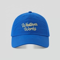Casquette en nylon, casquettes brodées, casquette de baseball unisexe personnalisée à 6 panneaux avec broderie 3D en relief