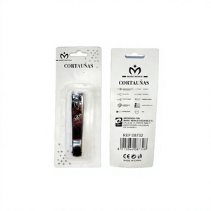 Coupe-ongles Cortauas 08730 en alliage, ciseaux à cuticules double bulle, lot de 12, ouverture large durable, fabriqué en Chine - Product Image 1