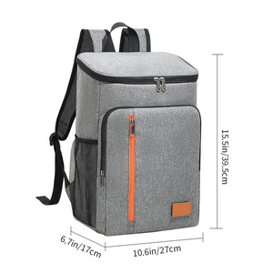 Zaino Frigo Leggero 600D Isolato per Uomo e Donna, Capacità 30 Lattine, Stile Moderno Impermeabile - Product Image 6