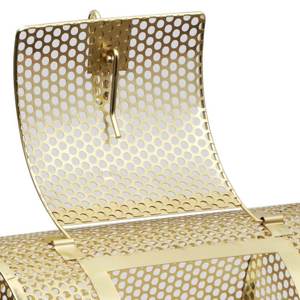 Tambor de Sorteo de Latón de Tamaño Mediano con Manivela de Madera - Caja Giratoria para Boletos de Lotería, <span class=keywords><strong>Casino</strong></span>, <span class=keywords><strong>Bingo</strong></span> - Product Image 2