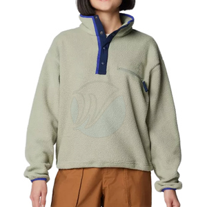 Sweat-shirts en molleton Sherpa pour hommes, best-sellers de l'hiver, couleur unie, motif uni, écologiques, respirants, mélange de coton durable - Product Image 1