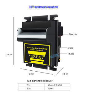 Top Bill Acceptor Top-Notch Arcade Game Coin Validator Machine à pousser les pièces en métal durables - Product Image 3