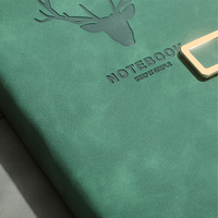Cahier de notes avec logo personnalisé taille A6 bonne sensation en matériau PU avec boucle en métal Cahier A5 vente en gros