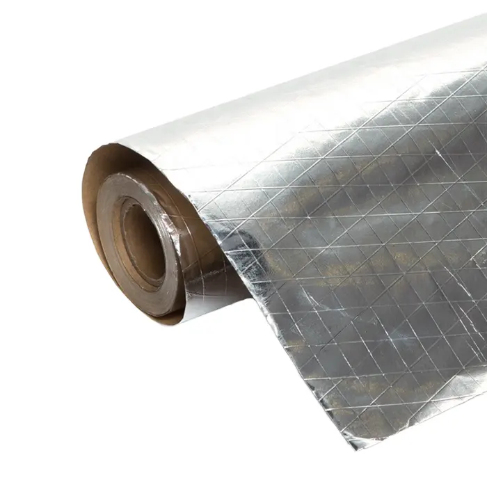 Thermische Isolatie Scrim Kraftpapier Met Zilverfolie Warmte-Isolatiematerialen