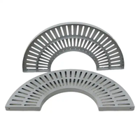 Grille d'arbre extérieure en fonte ou en acier grilles de sécurité d'arbre en métal pour trottoir grilles d'arbre de rue extérieures
