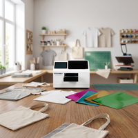Imprimante à plat tout-en-un automatique PodNEX A3 DX7 nouvelle génération, à jet d'encre UV CMYK, pour les étuis de téléphone et d'AirPods, PVC, usage professionnel pour les petites entreprises