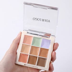 Corrector de Maquillaje de Alta Cobertura para Rostro y Ojos, Corrector en Crema Mate Suave para la Piel, Resistente al Agua, Color Rosa - Product Image 1