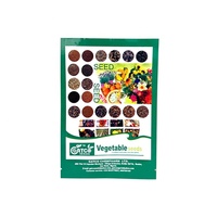 Sachets imprimés économiques pour semences de légumes (pois, haricots, pommes de terre, oignons, ail) et autres plantes agricoles, formats 1g, 2g, 5g, 10g