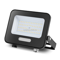 Projecteur LED Slim 100W, 120lm/w, AC100~277V, lumière blanche froide, étanche, pour éclairage paysager et sécurité