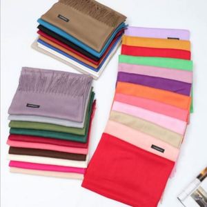 Pañuelo de verano para mujer, chales finos y largos, envolturas, agente de compras Taobao 1688 China, chal de pashmina acrílica, pañuelos de otoño para la cabeza - Product Image 1