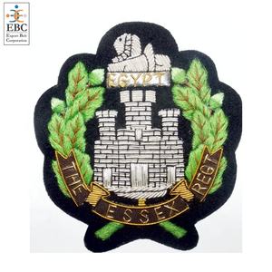 Mini insignes de grade d'officier, taille personnalisée, insignes de chapeau 3D brodés, vente en gros - Product Image 6
