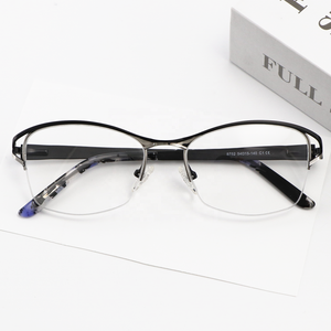 Phụ nữ mới nhất chống ánh sáng màu xanh kính theo toa Khung thời trang kim cương hình dạng khuôn mặt máy tính Kính mắt thiết kế mới cho cô gái - Product Image 4