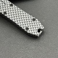Mini couteau pliant EDC d'autodéfense, manche en alliage de zinc, lame en acier inoxydable, pointe de lance, mini couteau industriel 2 mm