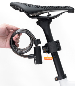 Candado para Bicicleta Geleipu con Cable de Acero y PVC con Carcasa de ABS - Accesorio Seguro para Bicicleta/Motocicleta/Bicicleta Eléctrica - Product Image 5