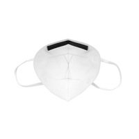 Masque de protection Honeywell H1009101 KN95 pliable anti-poussière industrielle, anti-brouillard, anti-éclaboussures, en tissu non tissé, multi-usages