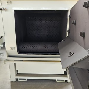 Machine de sablage rotative à tambour Q326 <span class=keywords><strong>en</strong></span> acier au manganèse, type moteur et boîte de vitesses - Product Image 4