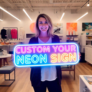 Thả vận chuyển 3D cá nhân ngoài trời acrylic lớn pin Powered Neon dấu hiệu Trắng tùy chỉnh nhà sản xuất - Product Image 4