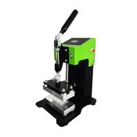 Nouvelle presse à chaud hydraulique manuelle portable mini AP1903, plateau 6x12cm, pression 1 tonne pour l'extraction de la colophane