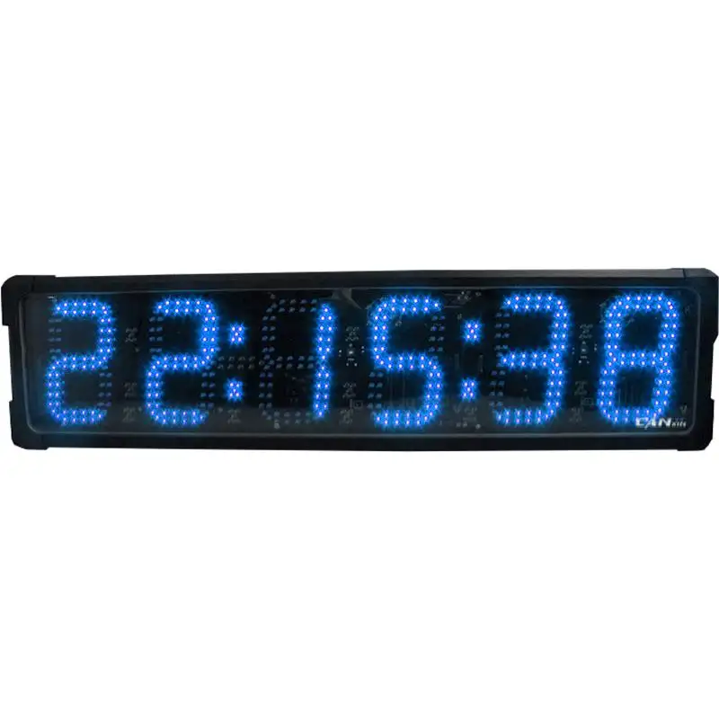 Ganxin Outdoor Large Waterproof Countdown Multi Functional Double Sided Outdoor Led Race Timer Clock