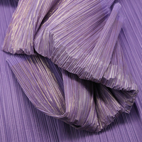 Version améliorée Tissu plissé dégradé, forme créative, matériau de modélisation DIY, tissu à volants pour décoration de scène et confection de robes