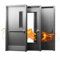 Barre anti-panique à verrouillage par poussée en acier pour porte coupe-feu, classe A/B, pour sortie de secours commerciale, couloir d'escalier, design moderne pour villa, école, ferme