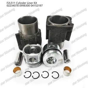 F2l511 xi lanh lót Kit 02234078 0998300 04152197 thích hợp cho Deutz Bộ phận động cơ