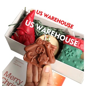 US Warehouse Low MOQ Handmade Soy Wax Christmas <b>Candles</b> <b>Set</b> New Year Home Decoration <b>Gift</b> for Christmas and Chinese New Year - Product Image 1